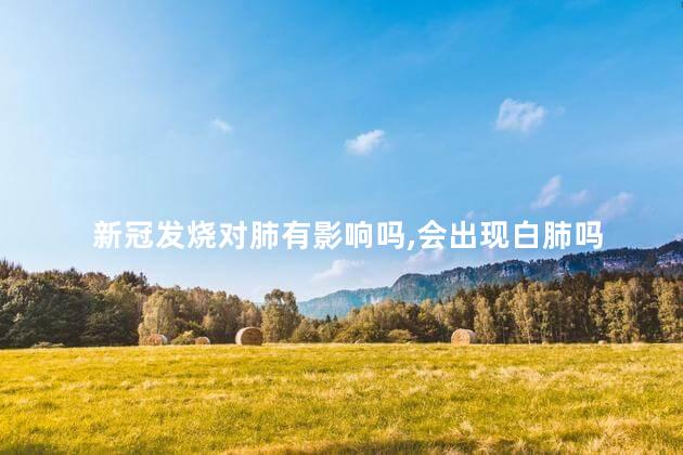 新冠发烧对肺有影响吗,会出现白肺吗