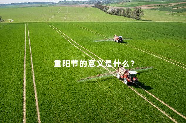 重阳节的意义是什么？