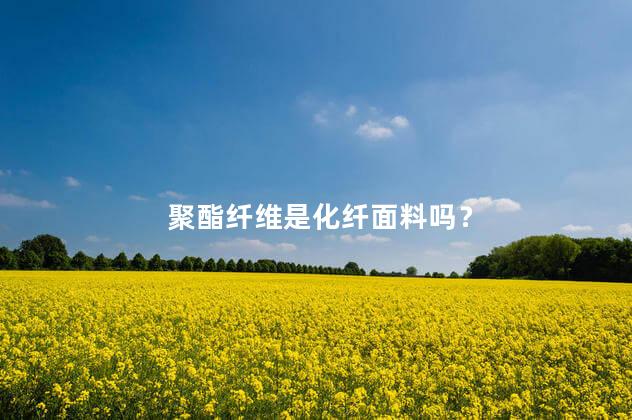 聚酯纤维是化纤面料吗？