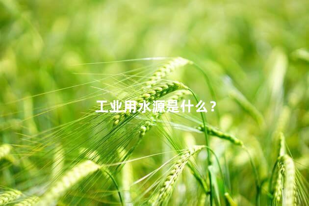 工业用水源是什么? 工业用水源是什么?