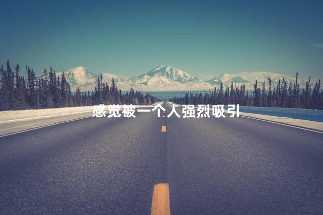 感觉被一个人强烈吸引
