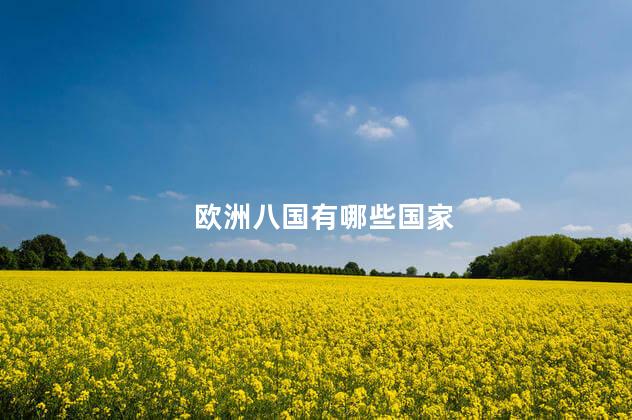 欧洲八国有哪些国家 欧洲八国有哪些国家