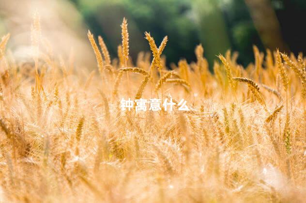 钟寓意什么