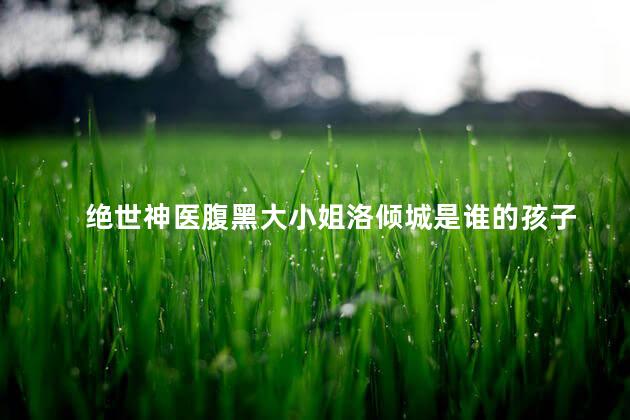 绝世神医腹黑大小姐洛倾城是谁的孩子 绝世神医腹黑大小姐洛倾城是谁的孩子