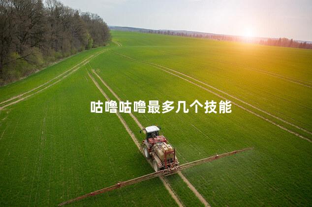咕噜咕噜最多几个技能