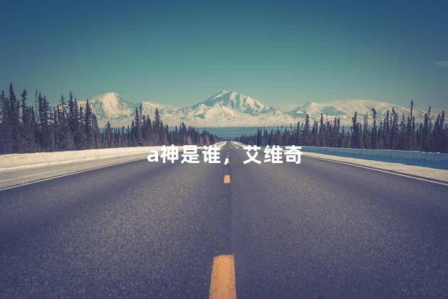 a神是谁，艾维奇