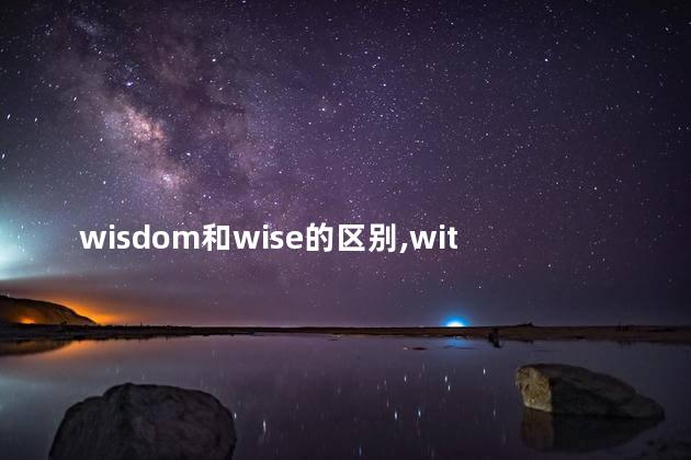 wisdom和wise的区别,wit wisdom的区别 wisdom和wise的区别,wit wisdom的区别