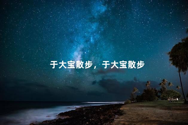 于大宝散步，于大宝散步