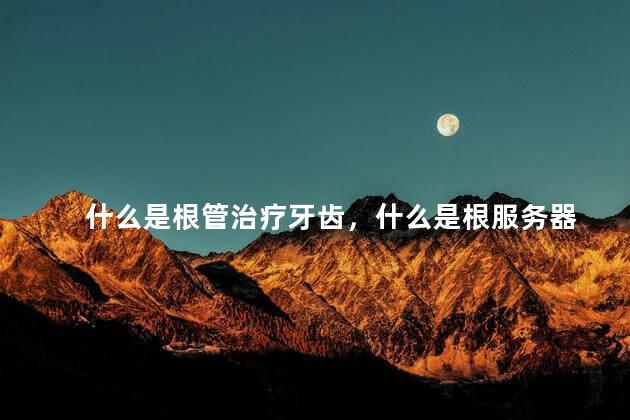 什么是根管治疗牙齿，什么是根服务器