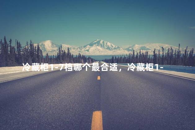 冷藏柜1-7档哪个最合适，冷藏柜1-7档哪个最合适呢