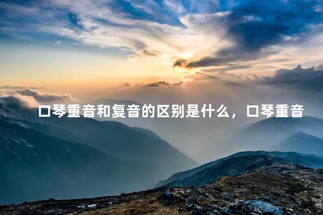 口琴重音和复音的区别是什么，口琴重音与复音的区别与选择