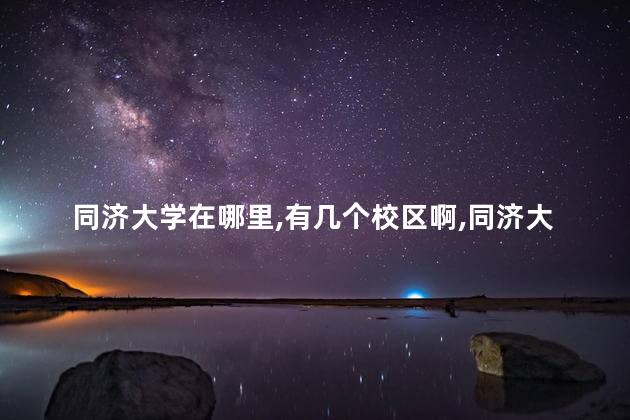 同济大学在哪里,有几个校区啊,同济大学在哪里,有几个校区分别在哪 同济大学在哪里,有几个校区啊,同济大学在哪里,有几个校区分别在哪