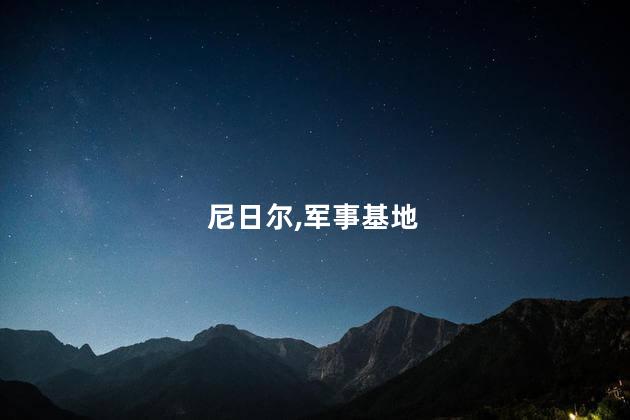 尼日尔,军事基地
