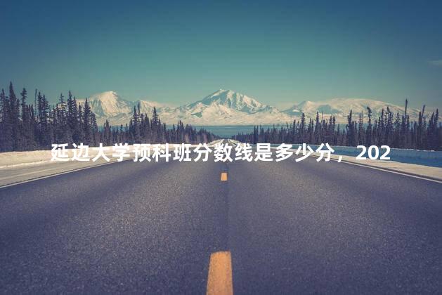 延边大学预科班分数线是多少分，2021年延边大学预科班录取分数线