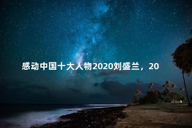 感动中国十大人物2020刘盛兰，2013年感动中国刘盛兰