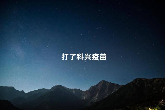 打了科兴疫苗
