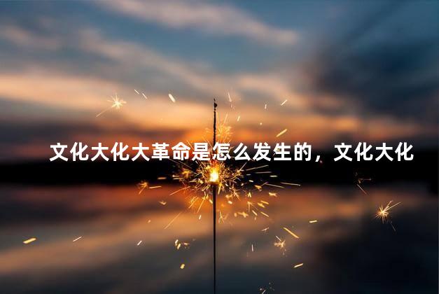文化大化大革命是怎么发生的，文化大化大革命是做什么