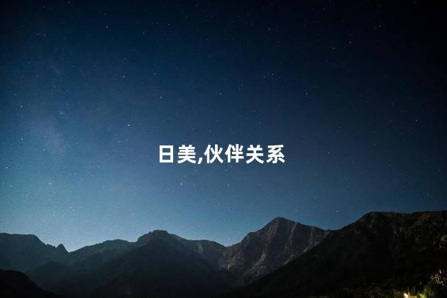 日美,伙伴关系