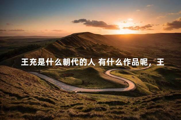 王充是什么朝代的人 有什么作品呢，王充是什么朝代的人物