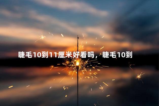 睫毛10到11厘米好看吗，睫毛10到11厘米好看吗