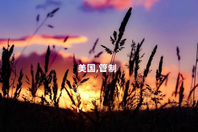 美国,管制