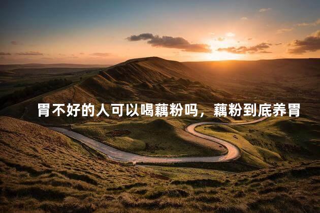 胃不好的人可以喝藕粉吗，藕粉到底养胃还是伤胃