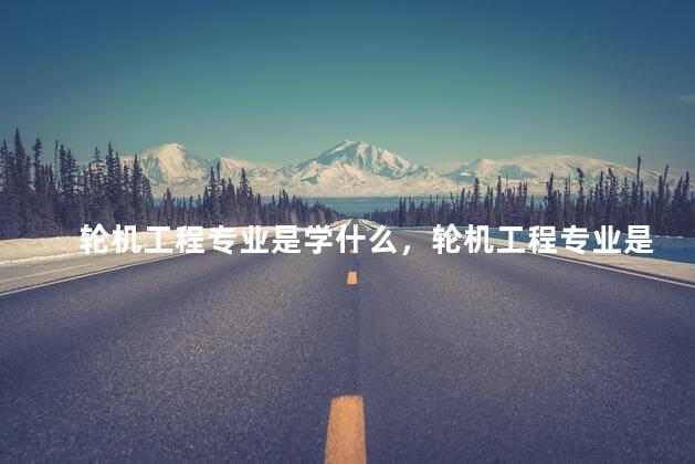 轮机工程专业是学什么，轮机工程专业是干什么的
