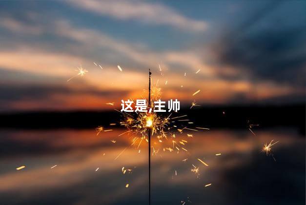 这是,主帅